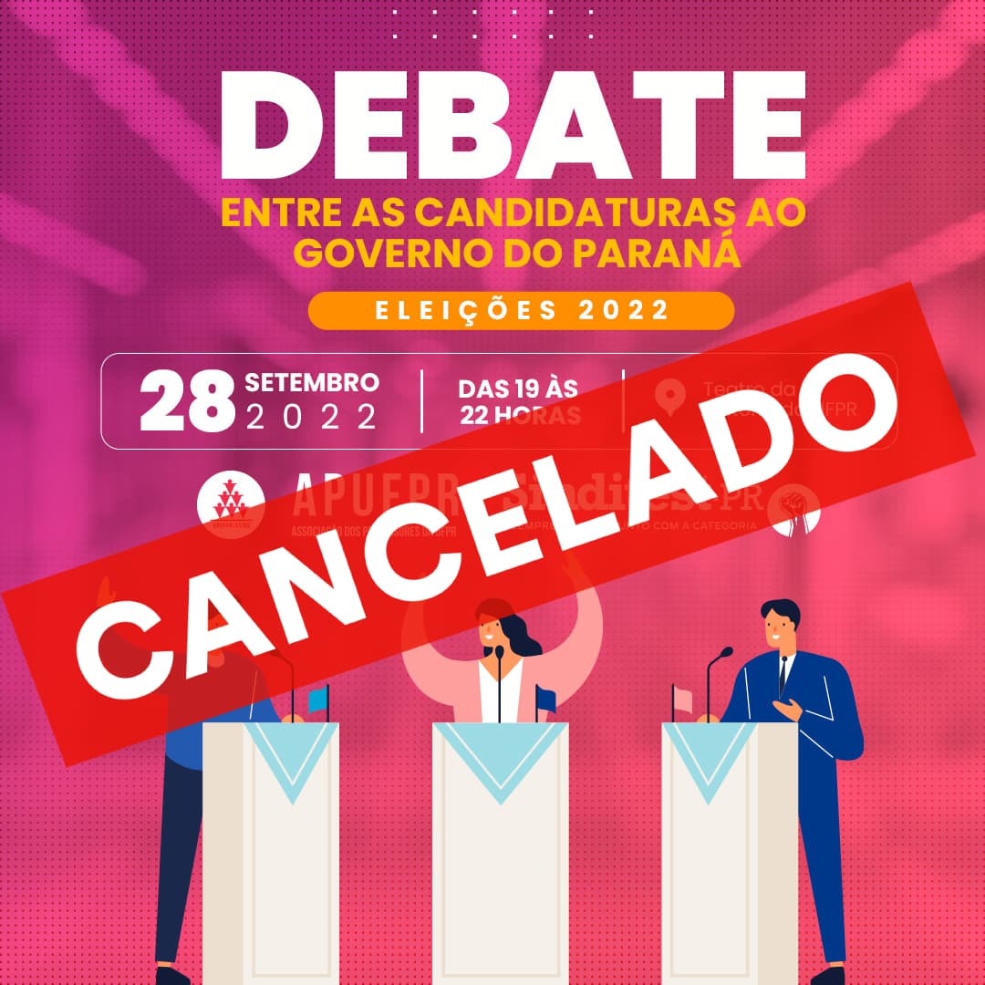 APUFPR debate_cancelado REDES